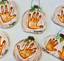 Load image into Gallery viewer, Fall Clay Impression Plaques