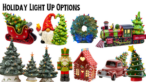Vintage Trees & Holiday Light Up Workshop