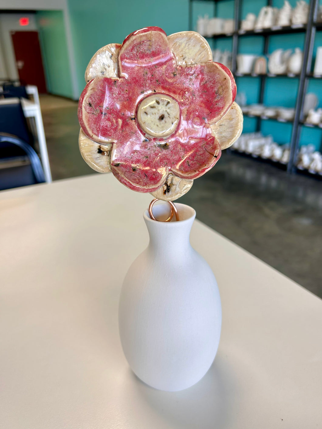 Stoneware Clay Flower Workshop