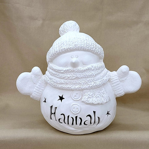 Medium Snowman - Personalized
