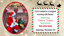 Load image into Gallery viewer, Painting with Santa
