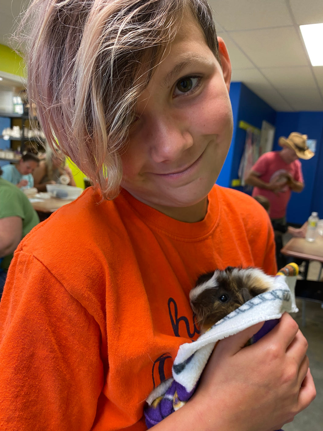 Painting with Guinea Pigs
