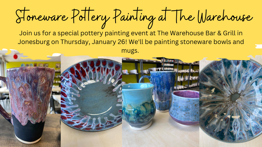 Pottery Painting at The Warehouse